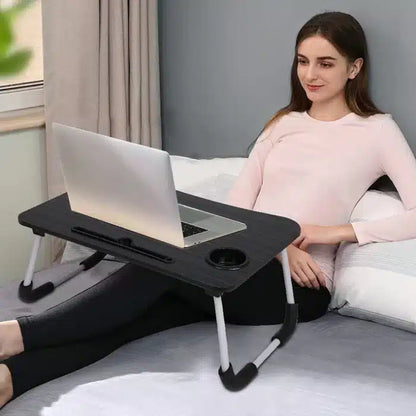 Modern Computer Desk Folding Multi-Purpose Laptop Table| Bed Table| Writing Desk