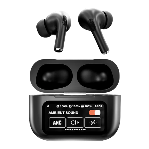 Airpods Pro With Digital Display – Anc And Transparency | Touch Volume Control Digital Screen Smooth Display