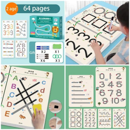 64 pages kids learning book