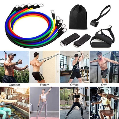 Resistance band for physical exercise