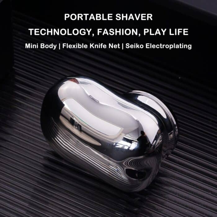 Mini Shave Portable Shaver Wet and Dry Men USB Rechargeable Shaver